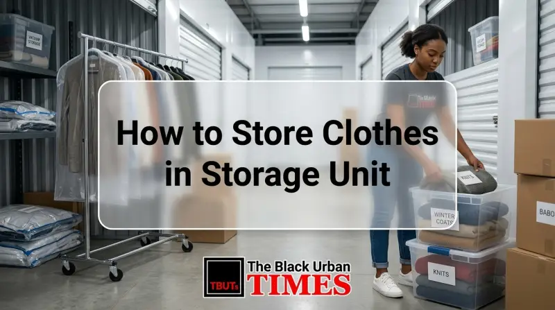 How to Store Clothes in Storage Unit