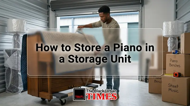How to Store a Piano in a Storage Unit