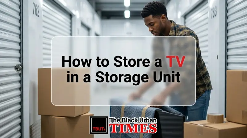 How to Store a TV in a Storage Unit