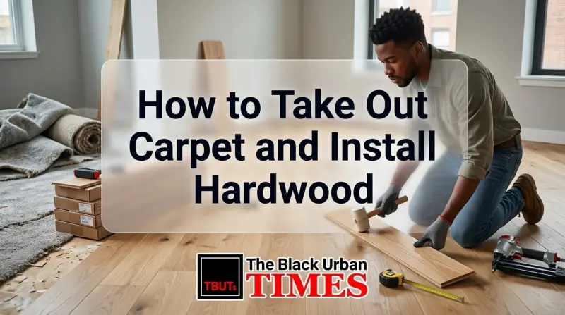 How to Take Out Carpet and Install Hardwood