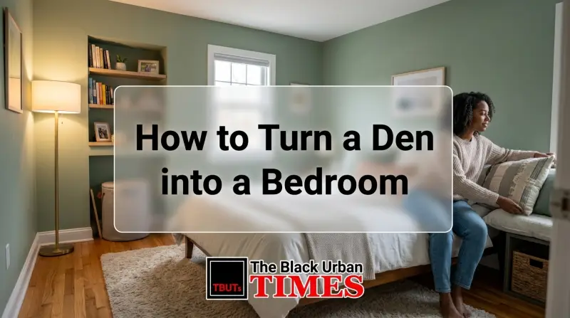 How to Turn a Den into a Bedroom