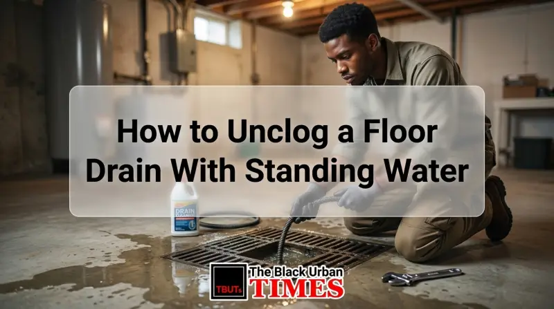 How to Unclog a Floor Drain With Standing Water