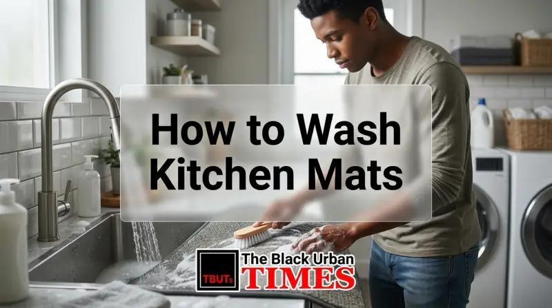 How to Wash Kitchen Mats