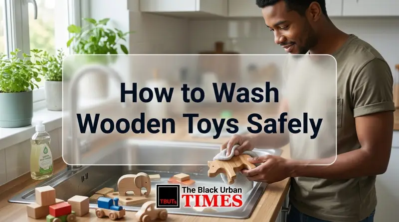 How to Wash Wooden Toys Safely