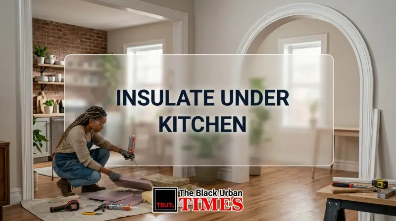 Insulate Under Kitchen