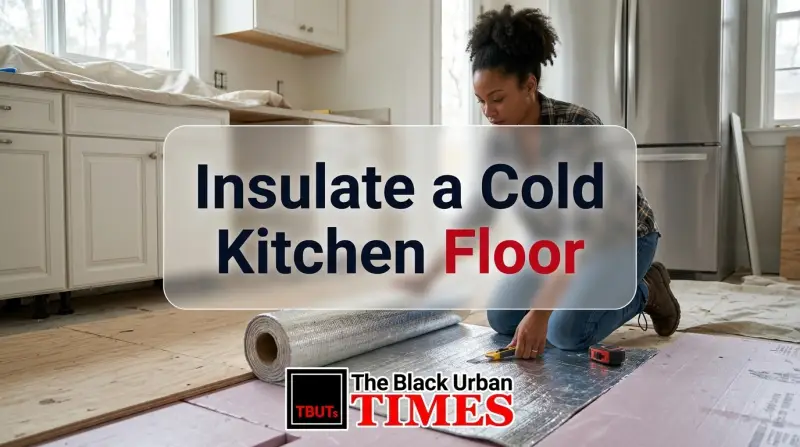 Insulate a Cold Kitchen Floor