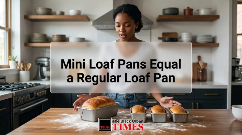 Mini Loaf Pans Equal a Regular Loaf Pan