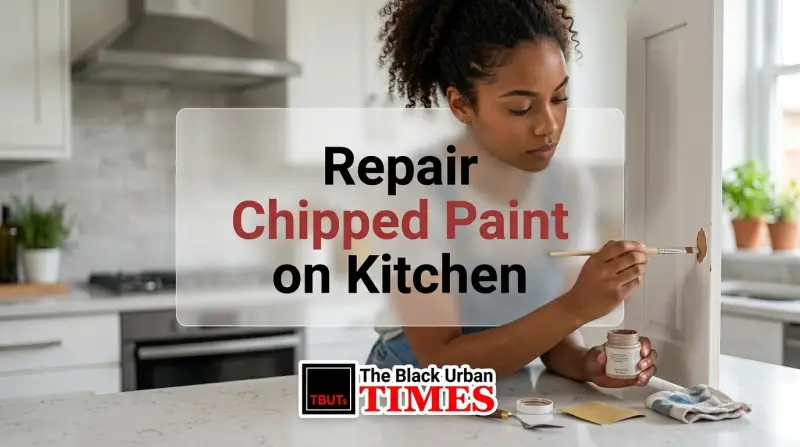 Repair Chipped Paint on Kitchen