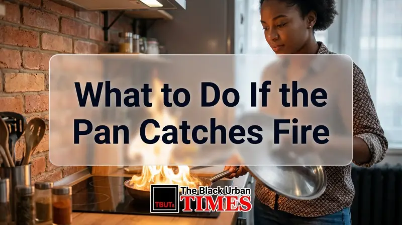 What to Do If the Pan Catches Fire