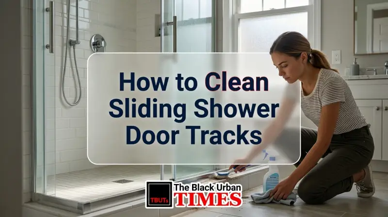 How to Clean Sliding Shower Door Tracks