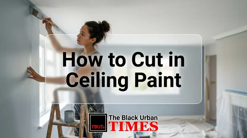 How to Cut in Ceiling Paint