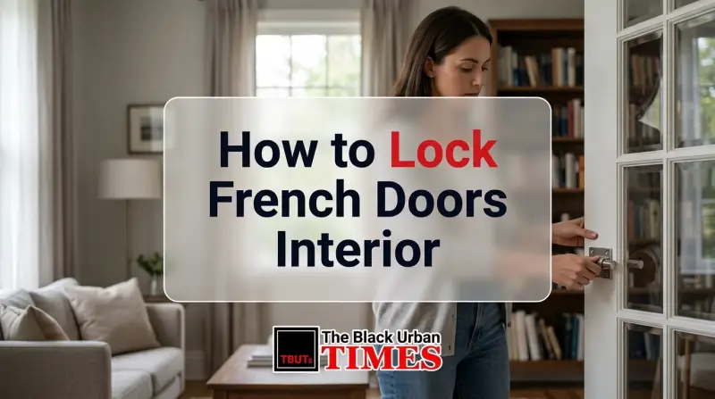 How to Lock French Doors Interior