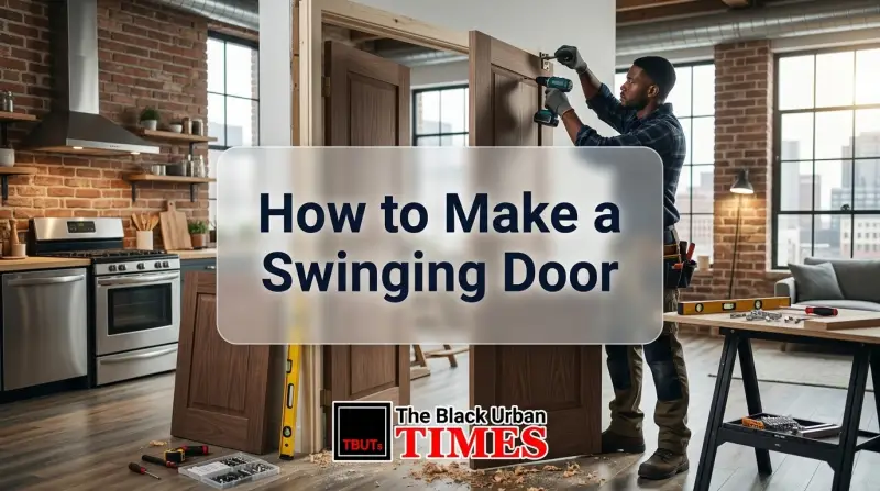 How to Make a Swinging Door