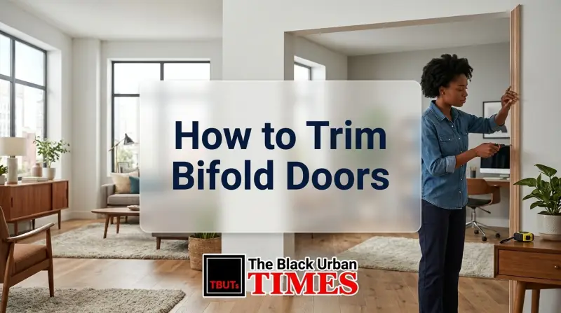 How to Trim Bifold Doors