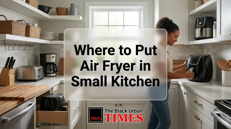 Where to Put Air Fryer in Small Kitchen