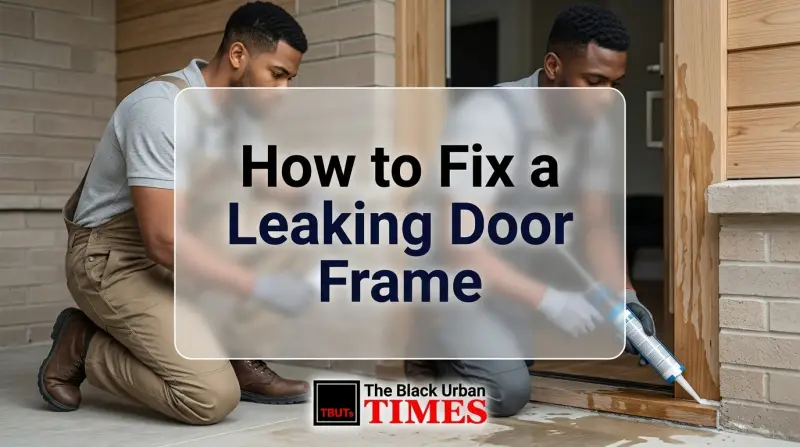 How to Fix a Leaking Door Frame