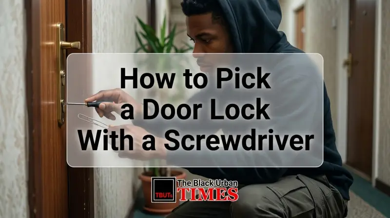 How to Pick a Door Lock With a Screwdriver